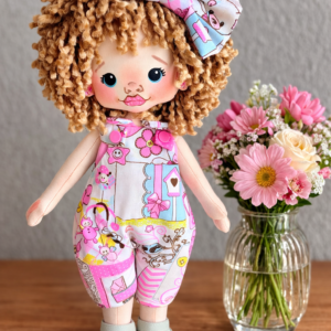 BONECA DE PANO COLEÇÃO GIGIH BABY