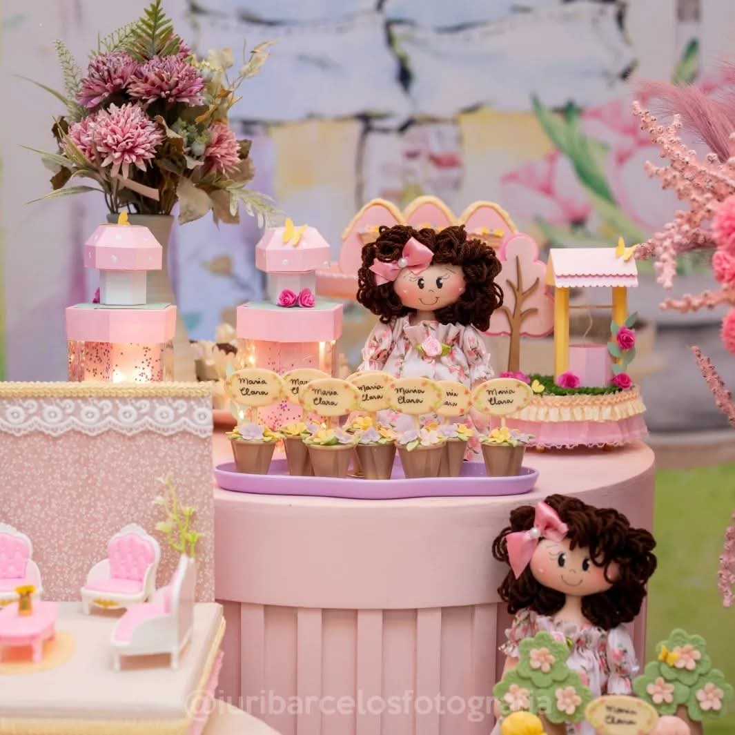 BONECA PESINHO PARA CENTRO DE MESA, SOB ENCOMENDA - Imagem 3