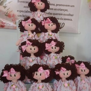 BONECA PESINHO PARA CENTRO DE MESA, SOB ENCOMENDA
