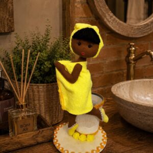 BONECA DECORATIVA PARA LAVABO